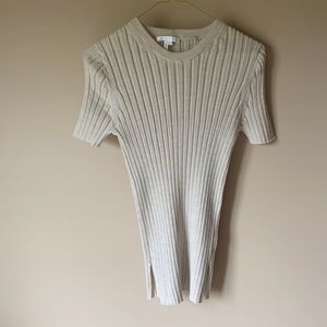 Helmut Lang Ribbed Knit Top